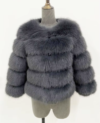 Haină din Blană Naturală de Zibelina Modela Noua